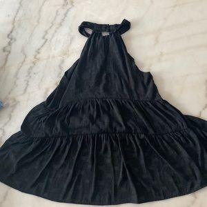 Black Anthropologie Dress/long Shirt, I used as dress and it was short I’m 5’2